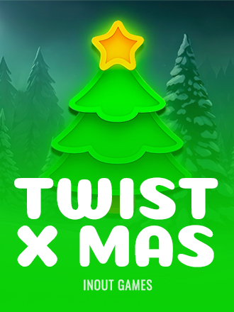 Twist Xmas InOut image with Christmas tree